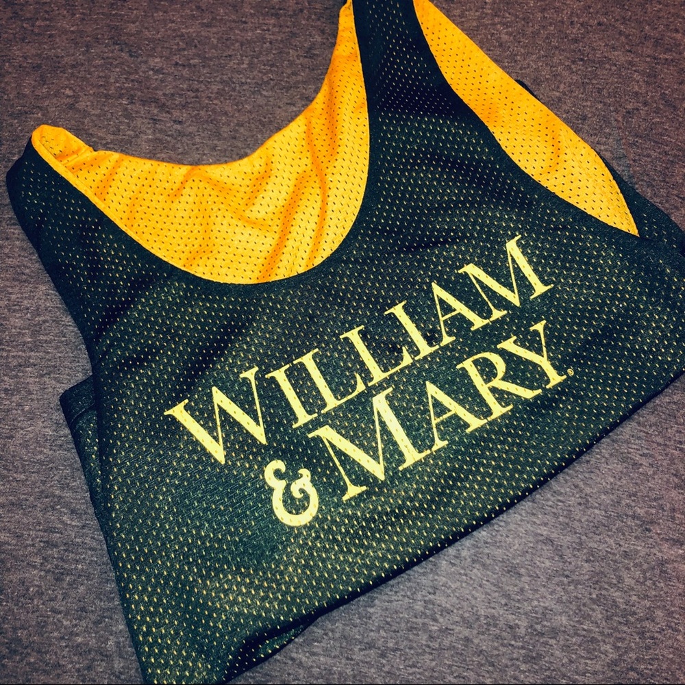 William & Mary Reversible lax pinnie
